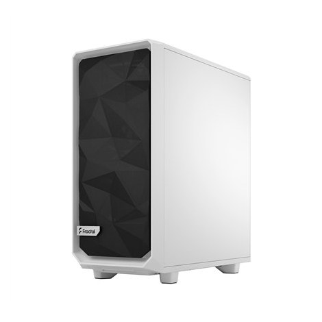 Fractal Design | Meshify 2 Compact Lite | Side window | White TG Clear | Mid-Tower | Power supply included No | ATX - 6